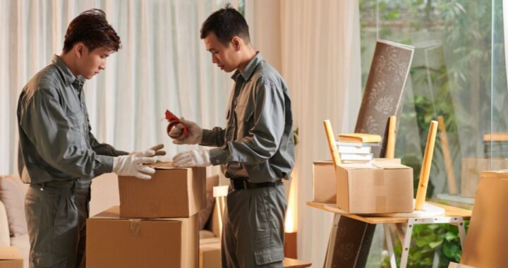 Movers Newark NJ providing local and long-distance moving services Jersey City moving company handling residential and commercial relocations Professional movers in NJ packing and loading furniture safely